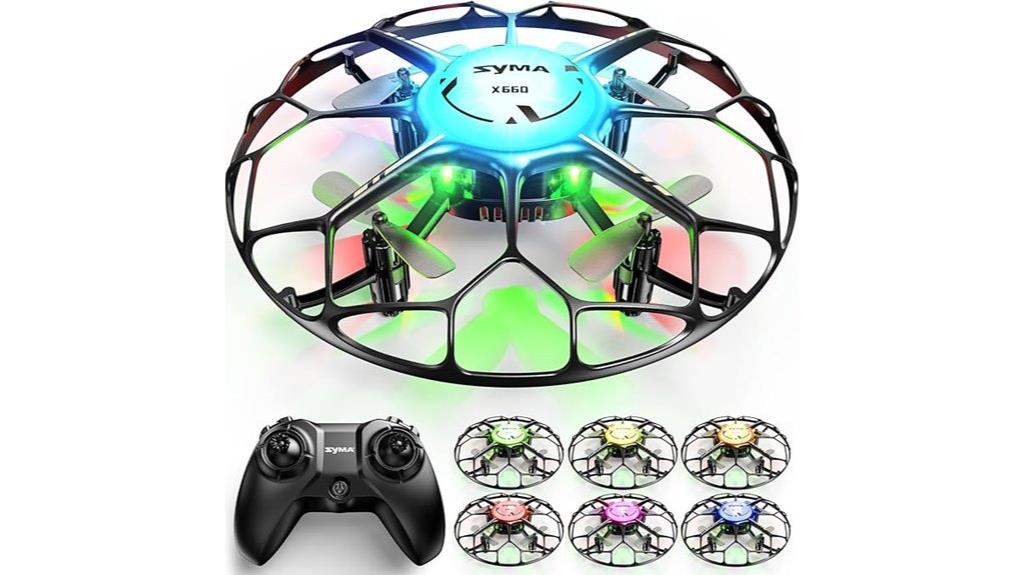 mini kids drone with lights
