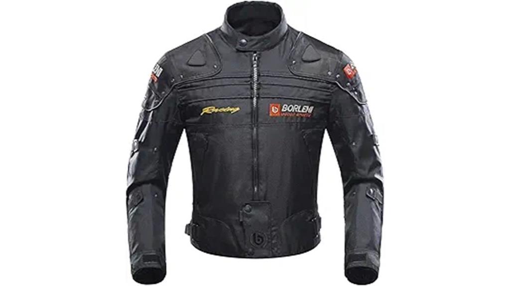 motorcycle jacket with armor