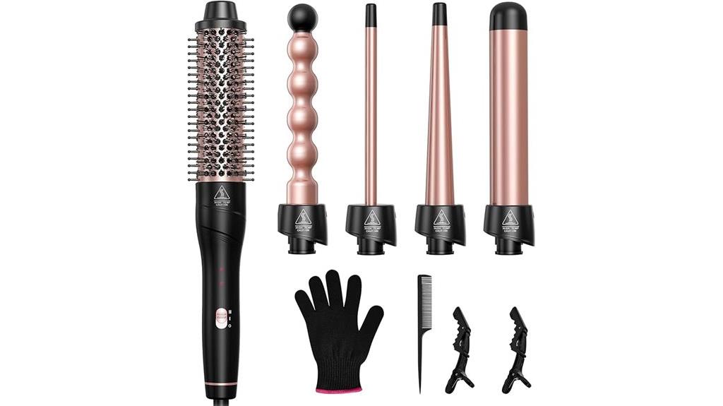 multi barrel curling iron