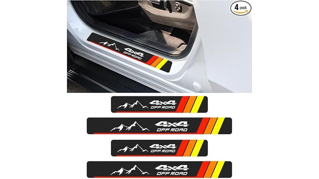 multi color car door protectors