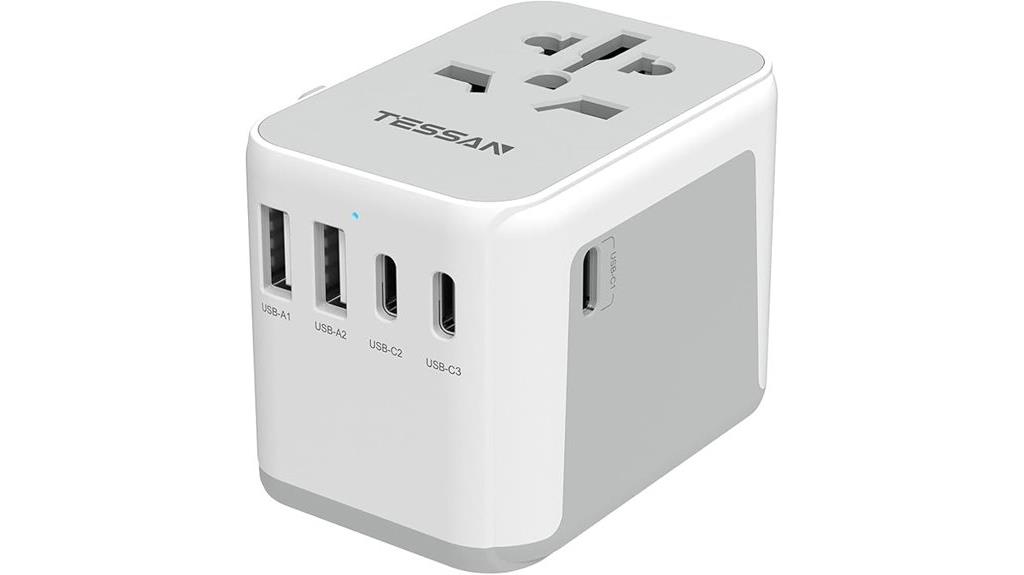 multi country universal travel adapter
