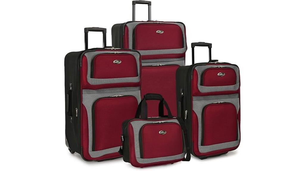 new yorker expandable travel luggage