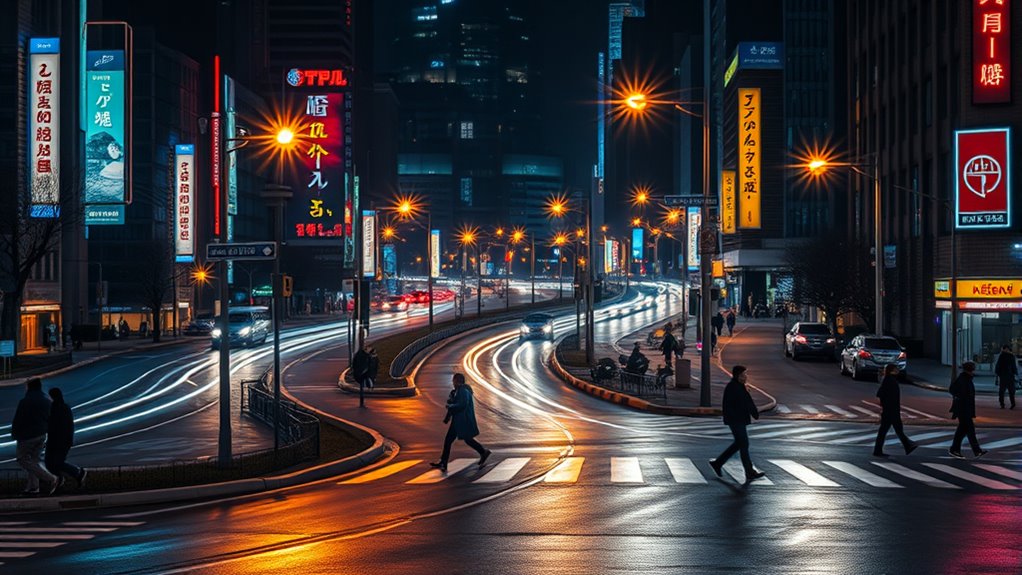 night commute lighting choices