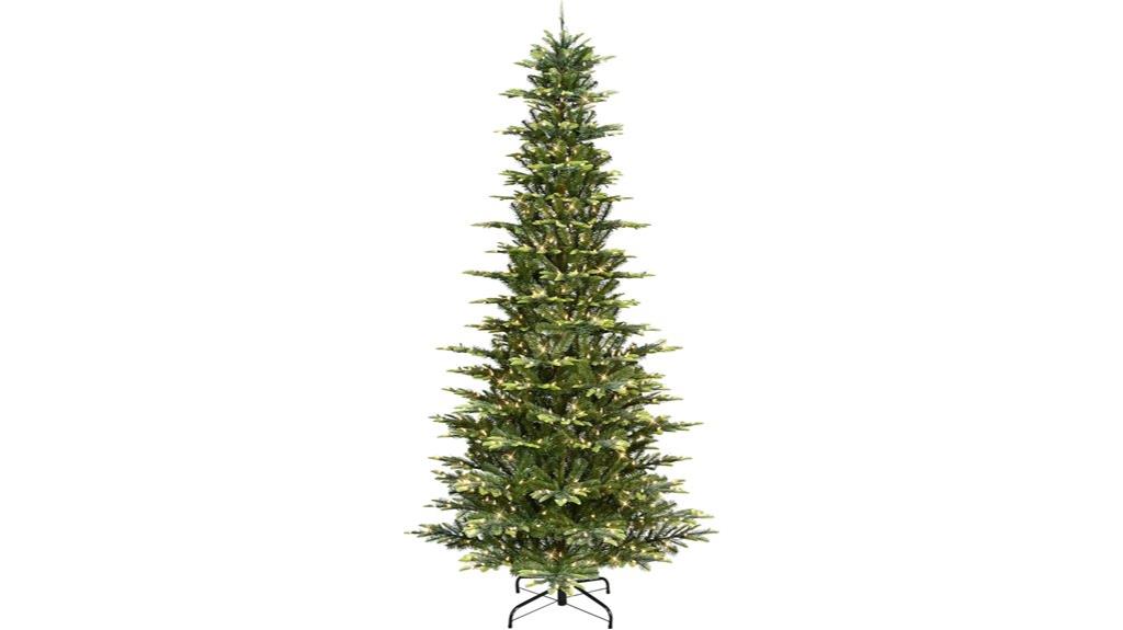 nine foot pre lit pine