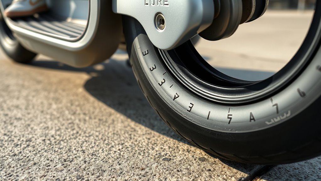 optimal scooter tire pressure