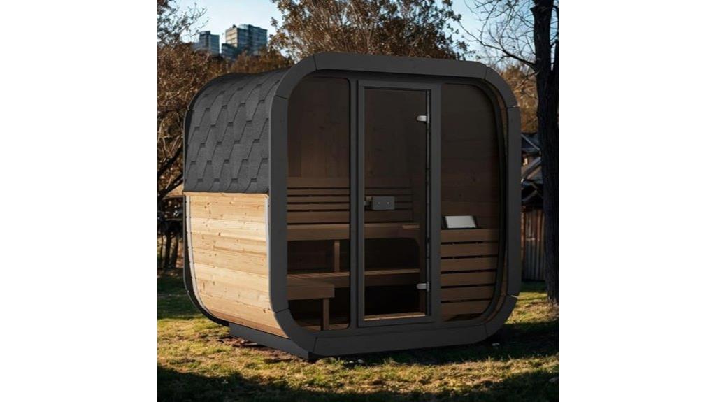 outdoor sauna kit