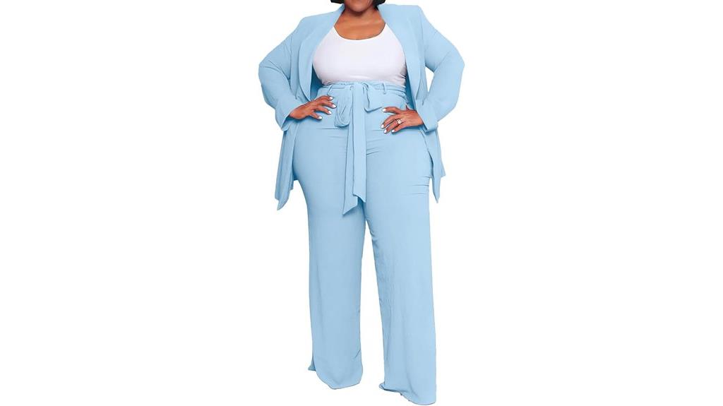 plus size business suit