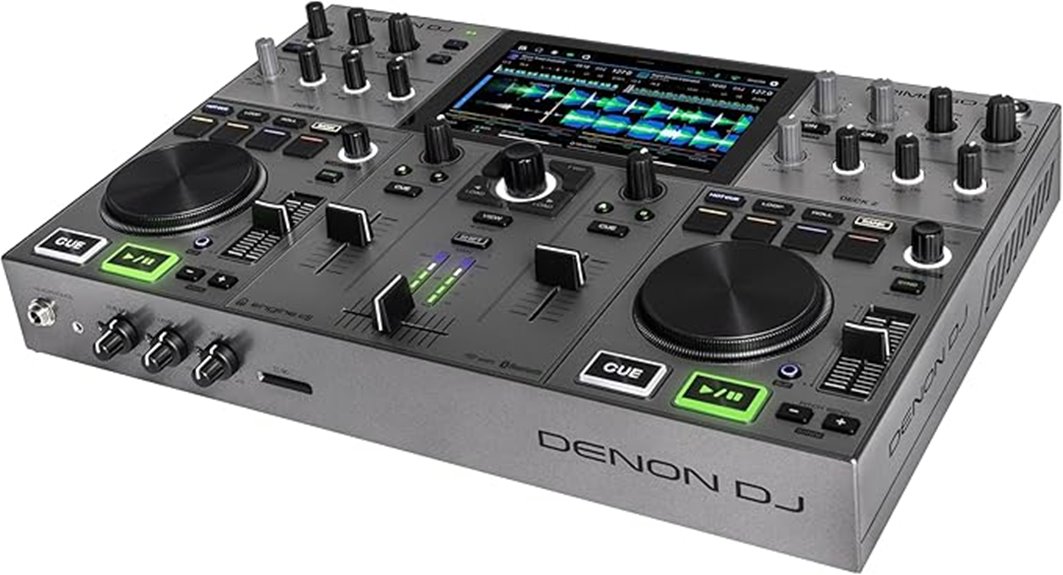 portable dj controller mixer