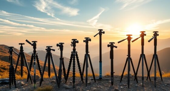 portable stable travel tripods
