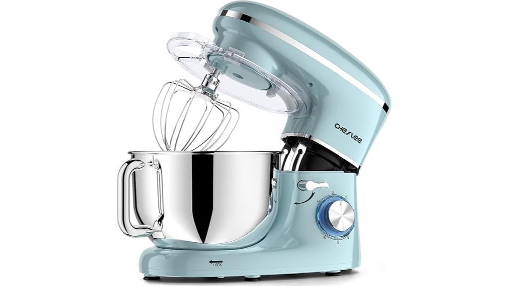 powerful 660w stainless mixer