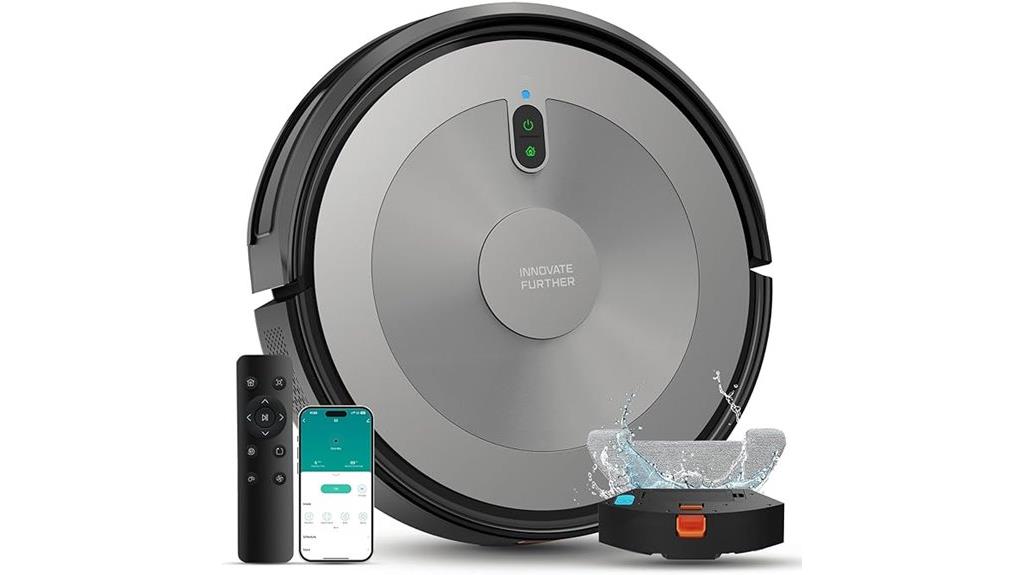 powerful floor cleaning robot