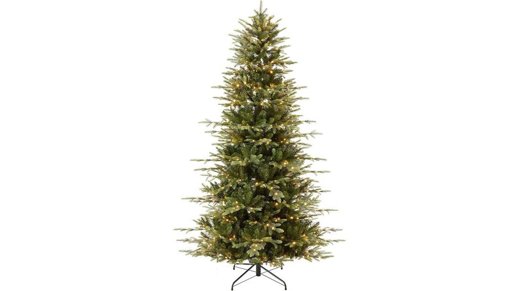 pre lit artificial aspen tree