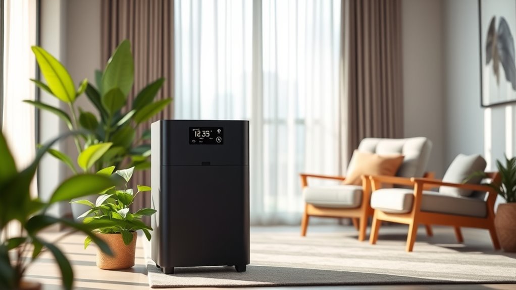 premium allergy air purifier features