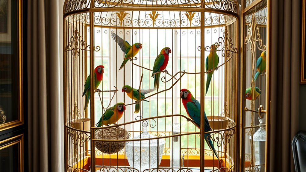 premium durable bird cage