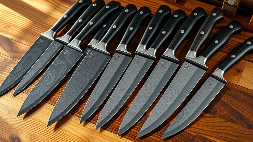 premium knife sets collection