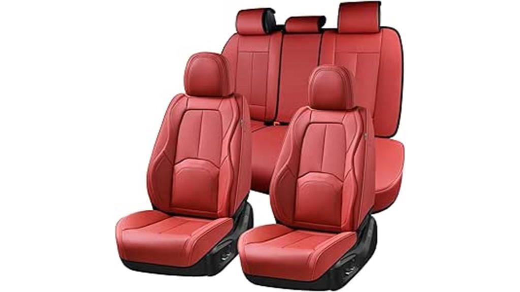 premium nappa leather seat covers