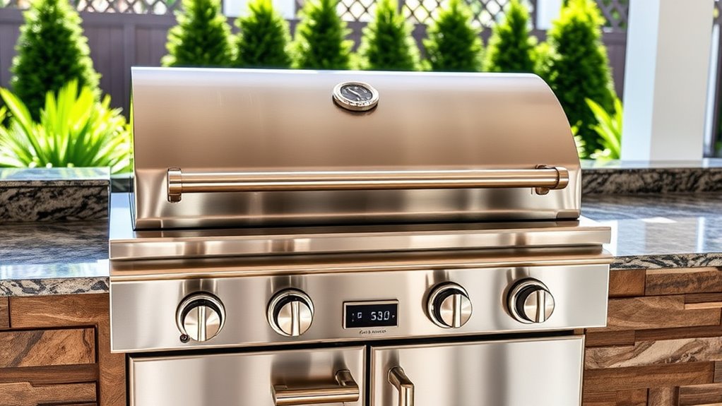 premium outdoor grill selection