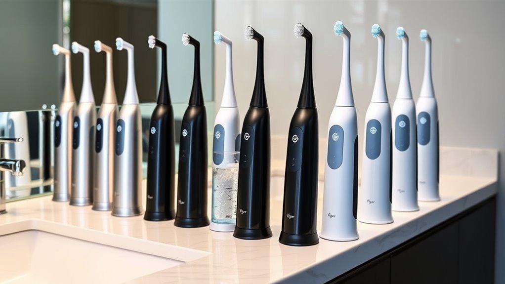 premium water flossers selection