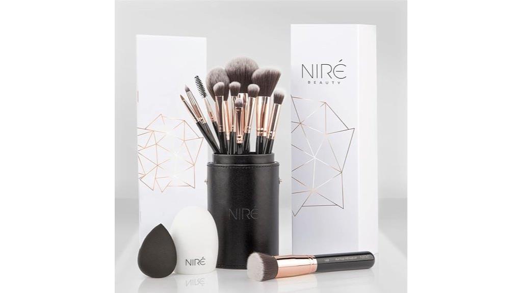 professional 15 piece makeup brush set