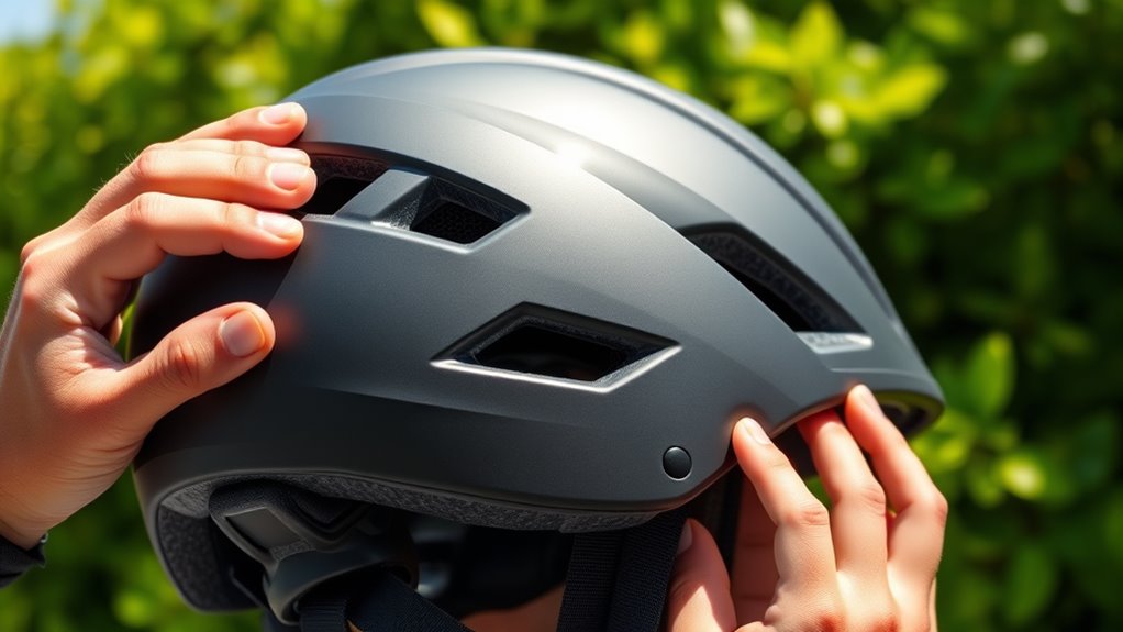 proper helmet fit and ventilation