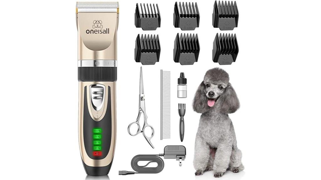 quiet multi pet grooming clippers