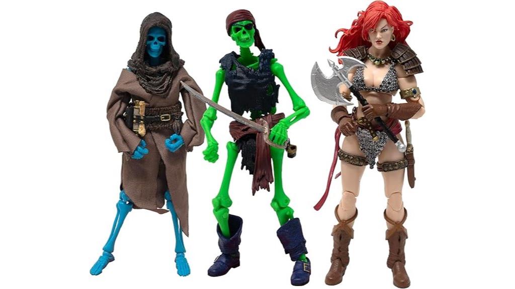 red sonja figure set