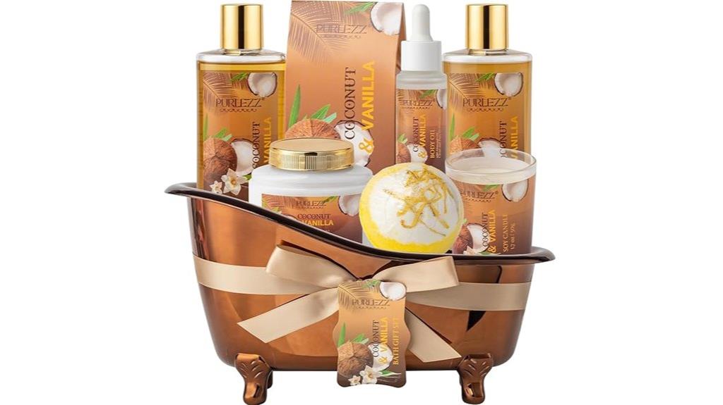 relaxing women s spa basket