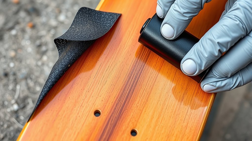 replace grip tape thoroughly