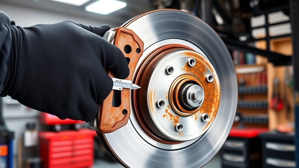 replace rotors with proper tools