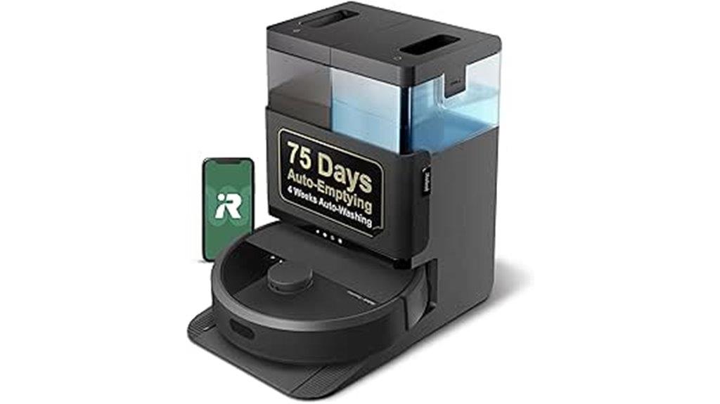 robot vacuum with mopping