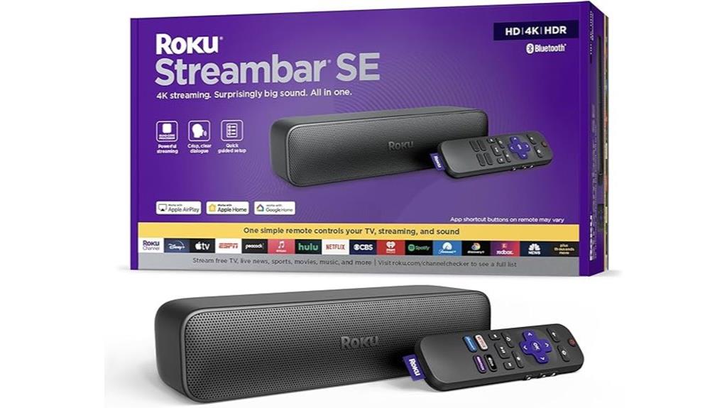roku soundbar with 4k
