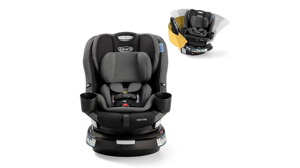 rotating 2 in 1 car seat