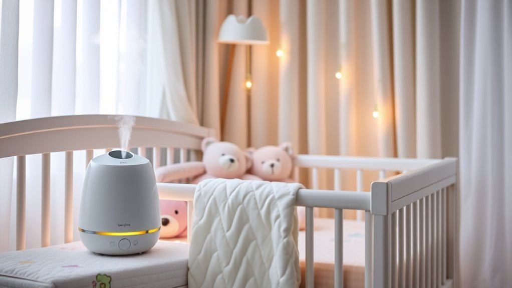 safe quiet adjustable humidifiers