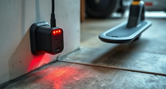 scooter charger overheat prevention