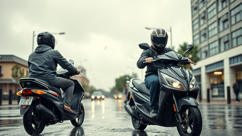 scooter rainproof ip ratings