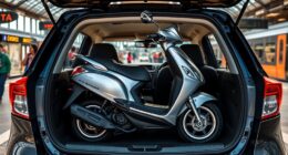 scooter travel by various transport