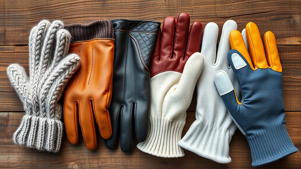 seasonal protective gloves
