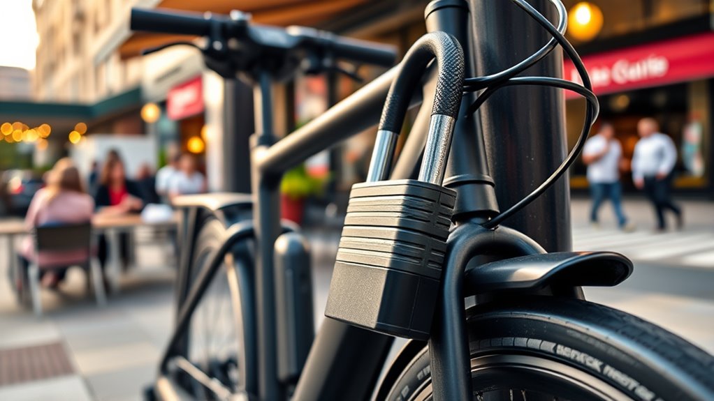 secure locks prevent battery theft