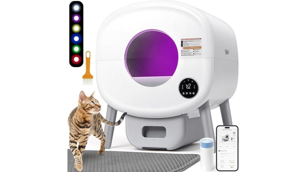 self cleaning smart litter box