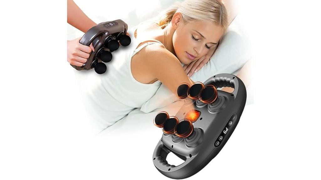 six mode head massager