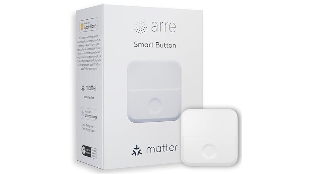 smart button with matter thread