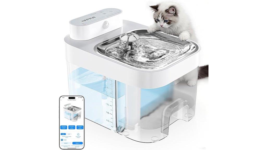 smart cat fountain with 3l