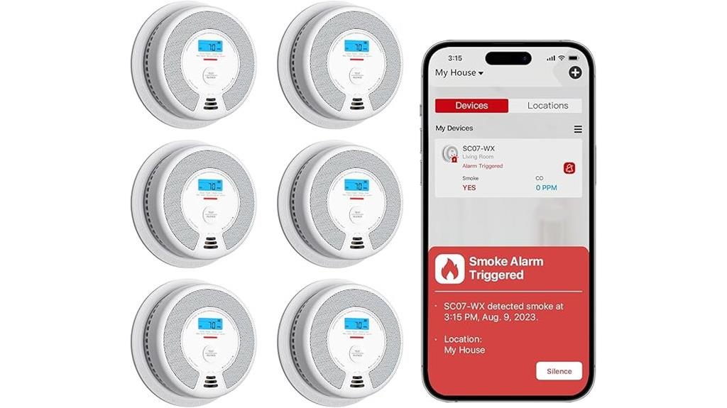smart smoke co detectors