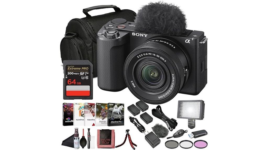 sony zv e10 ii camera kit