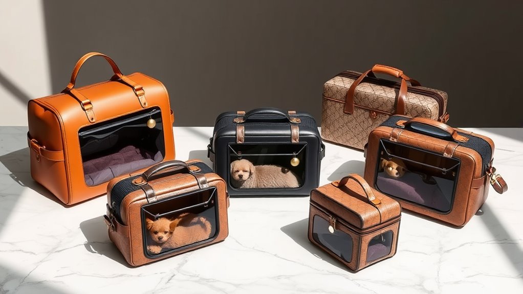stylish comfortable pet carriers