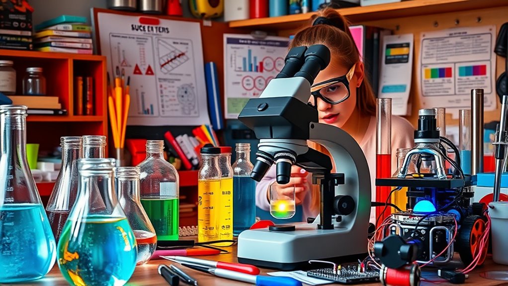 teen science kit selection