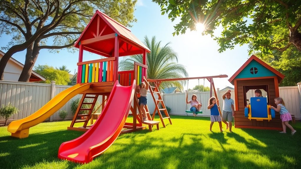 top backyard playsets for kids
