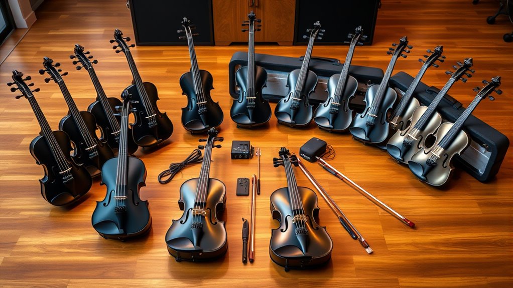 top electric violin starter kits