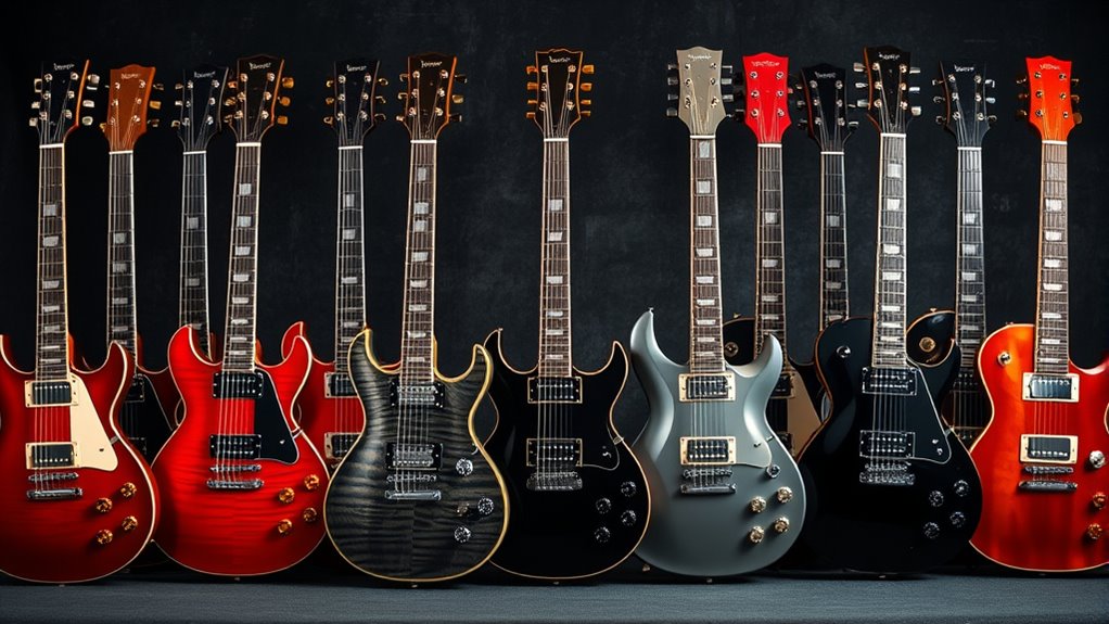 top high end guitar selections