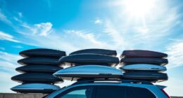 top high end roof cargo boxes